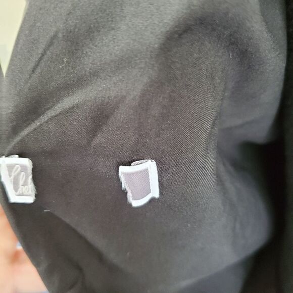 Chelsea28 ruffle sleeve black shift dress - Picture 7 of 8